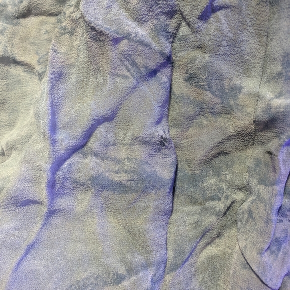 Grey Blue Silk Dress - Picture 7 of 7